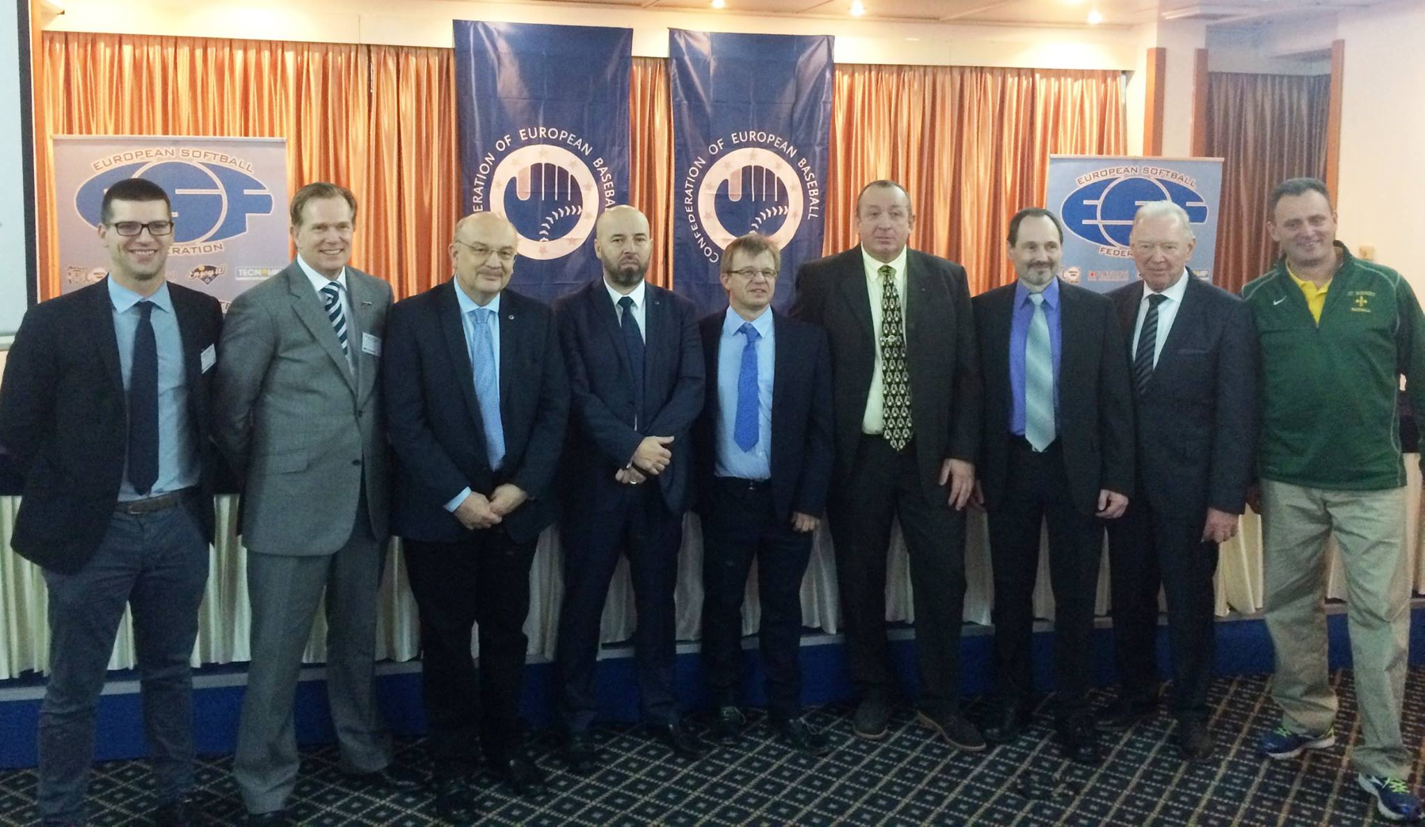 CEB and ESF representatives at a European congress