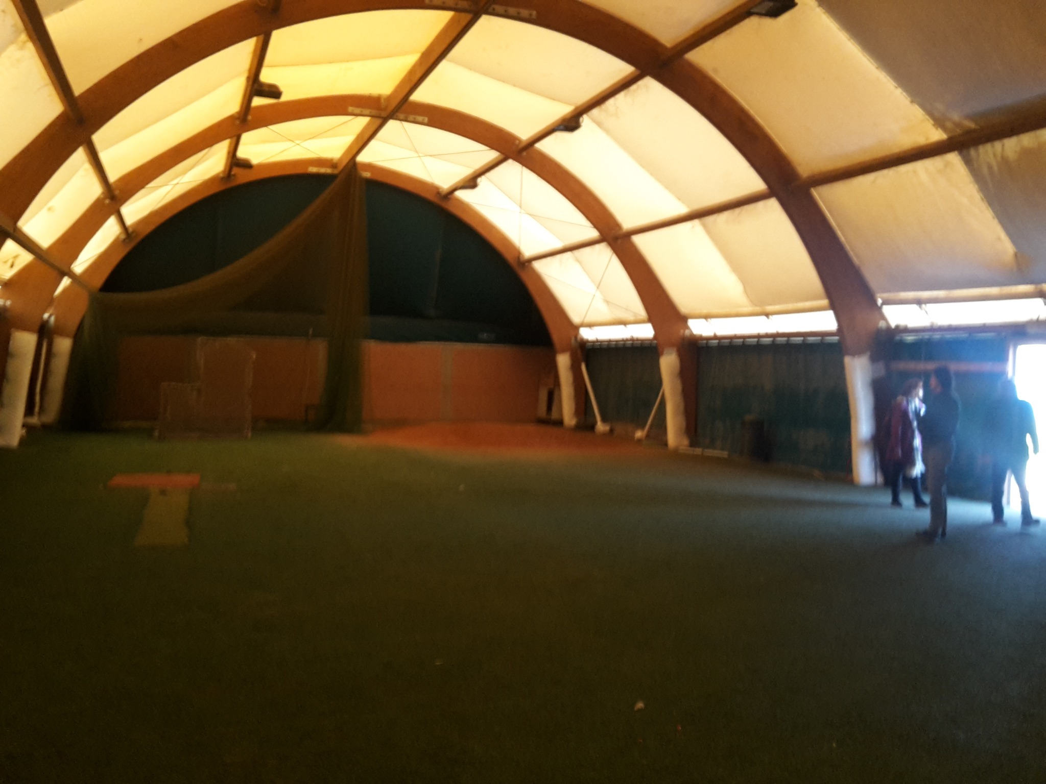 Indoor training space at Passo Buole